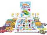 игра "Летели дракончики": коробка и компоненты