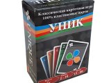 игра "UNIQUE (UNO)": Коробка (сзади)